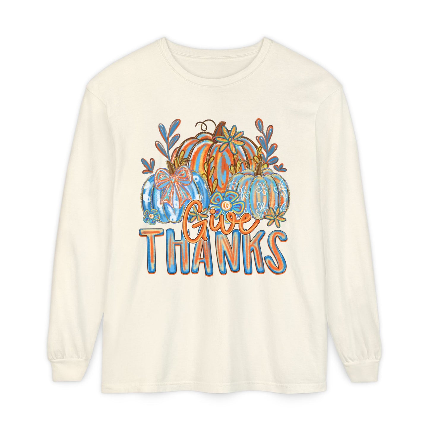 Give Thanks Long Sleeve Comfort Color