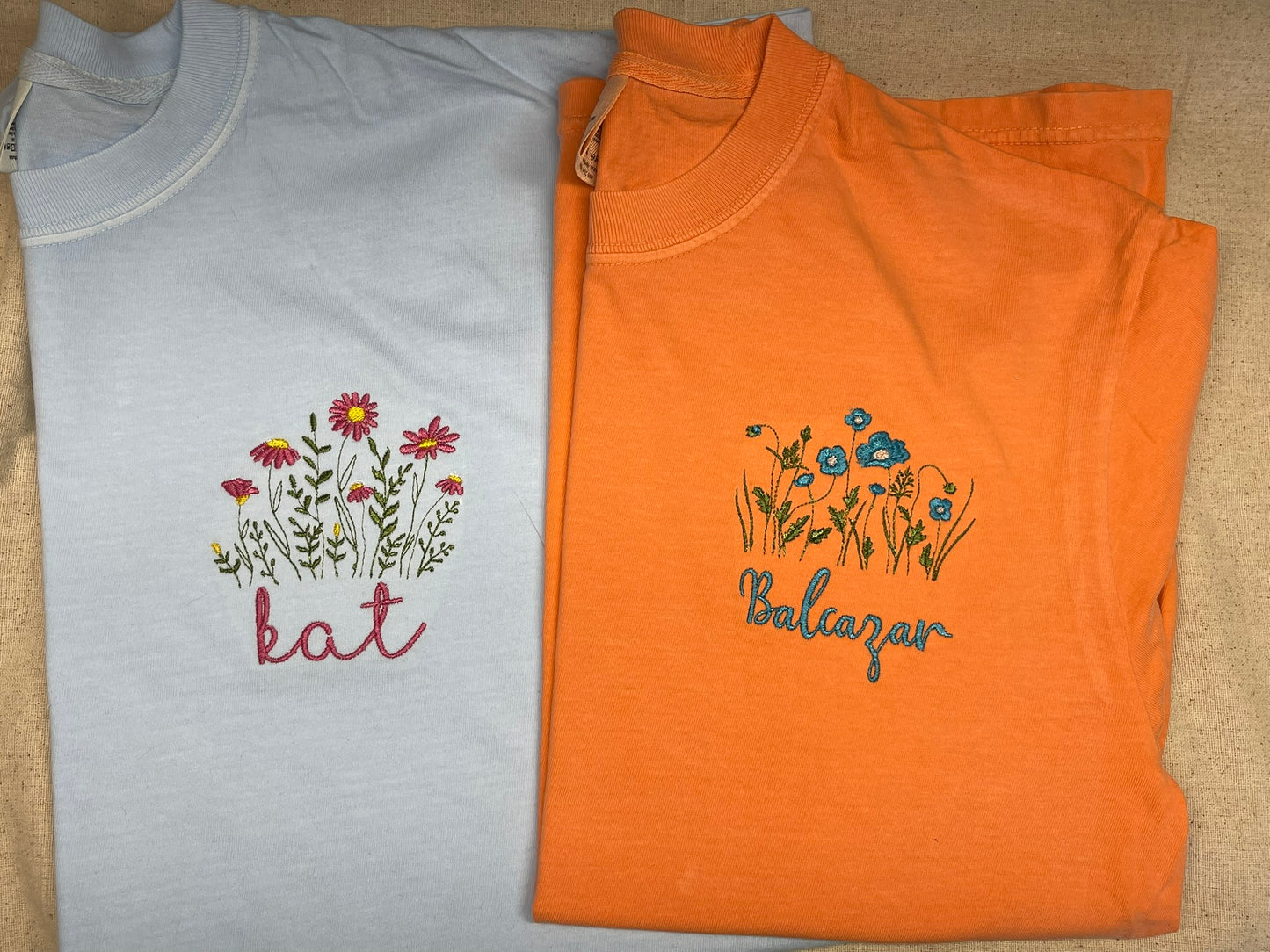 Custom Initial Monogram Pocket Tee