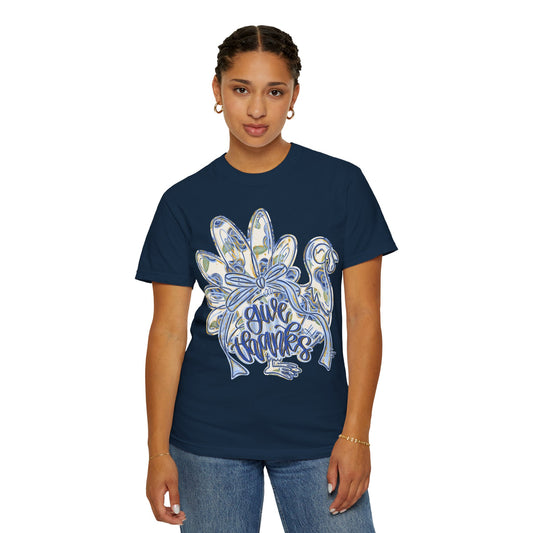 Thankful Vibe Unisex Garment-Dyed T-Shirt
