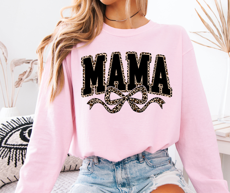 Mama Long Sleeve Comfort Color for Moms