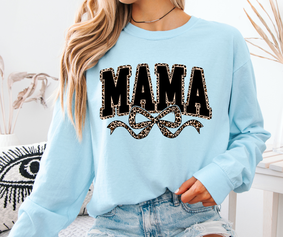 Mama Long Sleeve Comfort Color for Moms