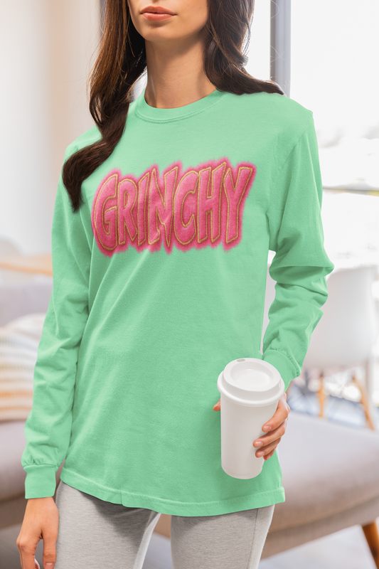 GRINCHY Long Sleeve Comfort Color