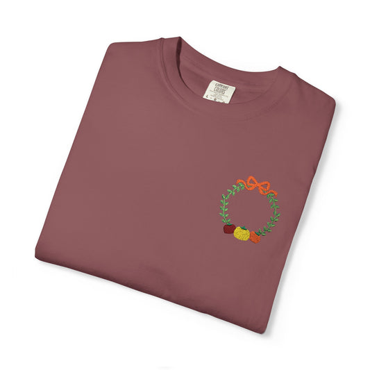 Custom Fall Festive Embroidered Comfort Color