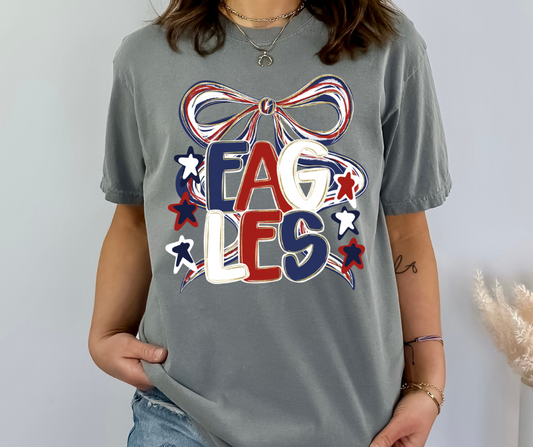 CUSTOM SCHOOL SPIRIT SHIRT WITH BOW